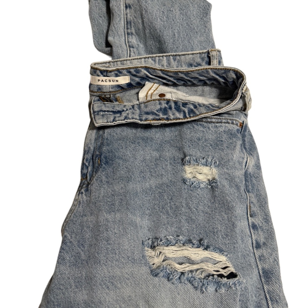 PacSun Light Blue Distressed Denim Jeans